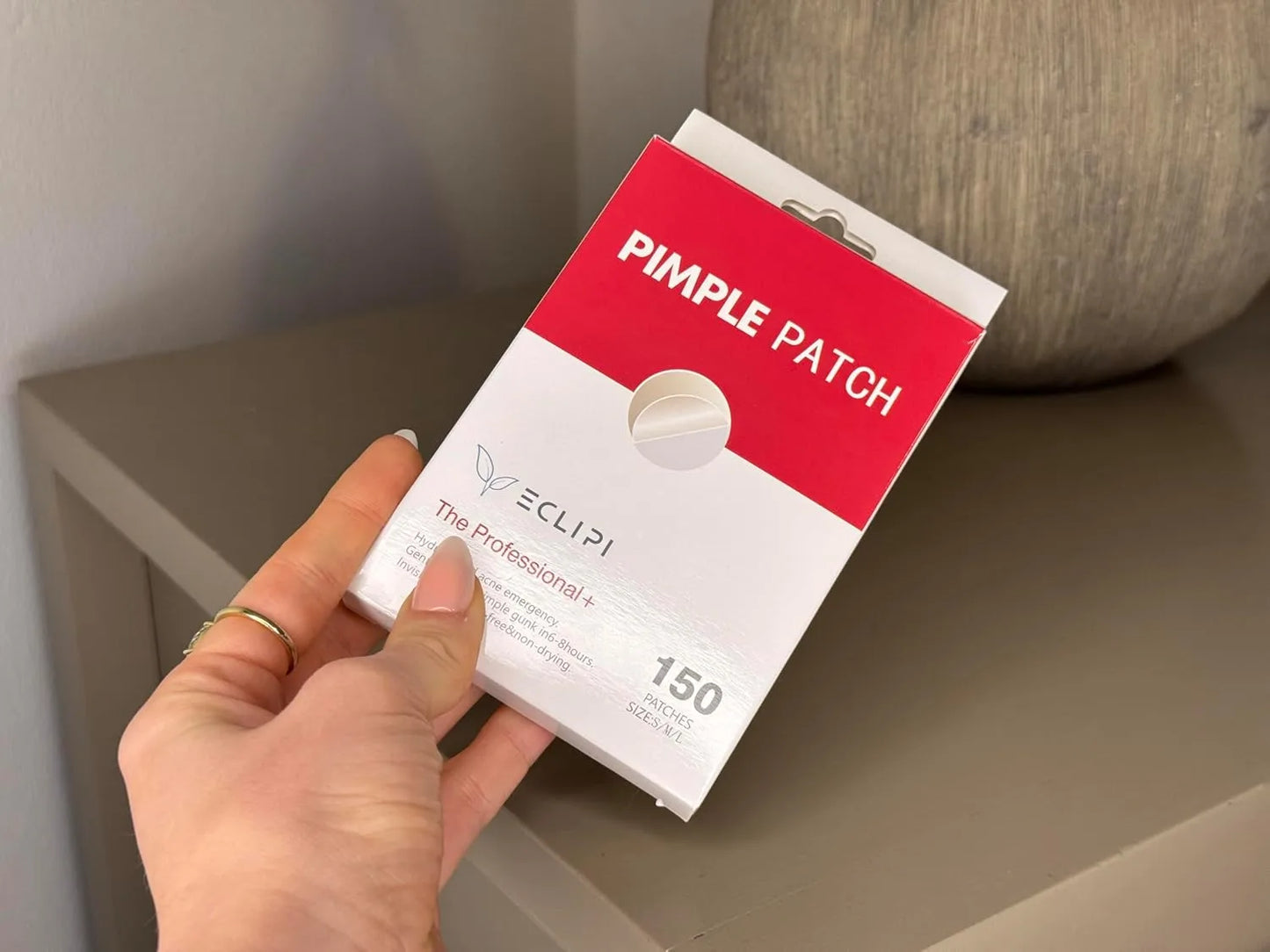 Eclipi Pimple Patches for Face 150 Pack – Hydrocolloid Pimple Stickers for Blemish Care, Oil Absorbing Spot Dots for Clear Looking Skin, Gentle on Sensitive Skin